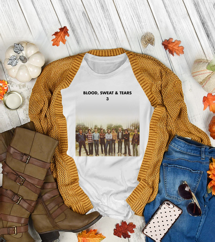 Blood Sweat and Tears 3 Album Cover Photo T-Shirt