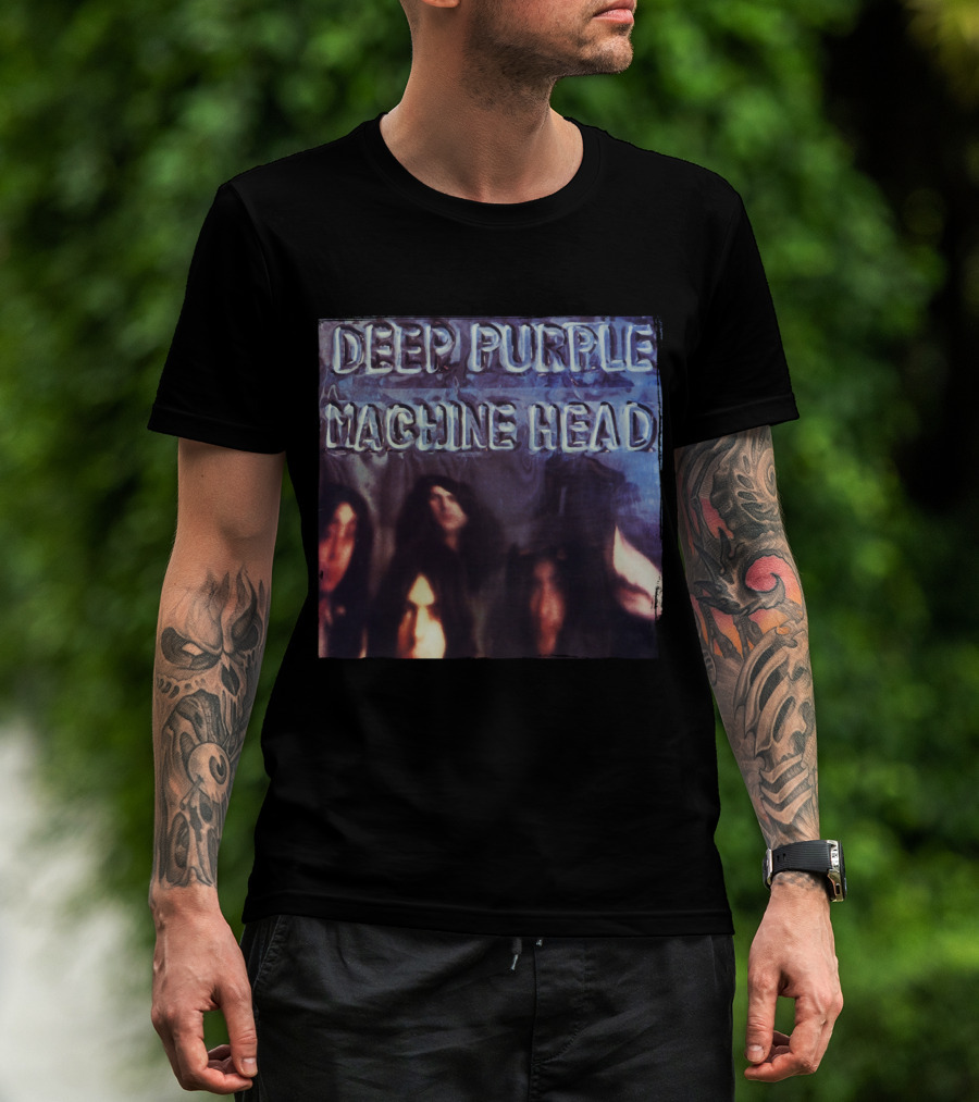 Deep Purple Machine Head Album Cover Art T-Shirt
