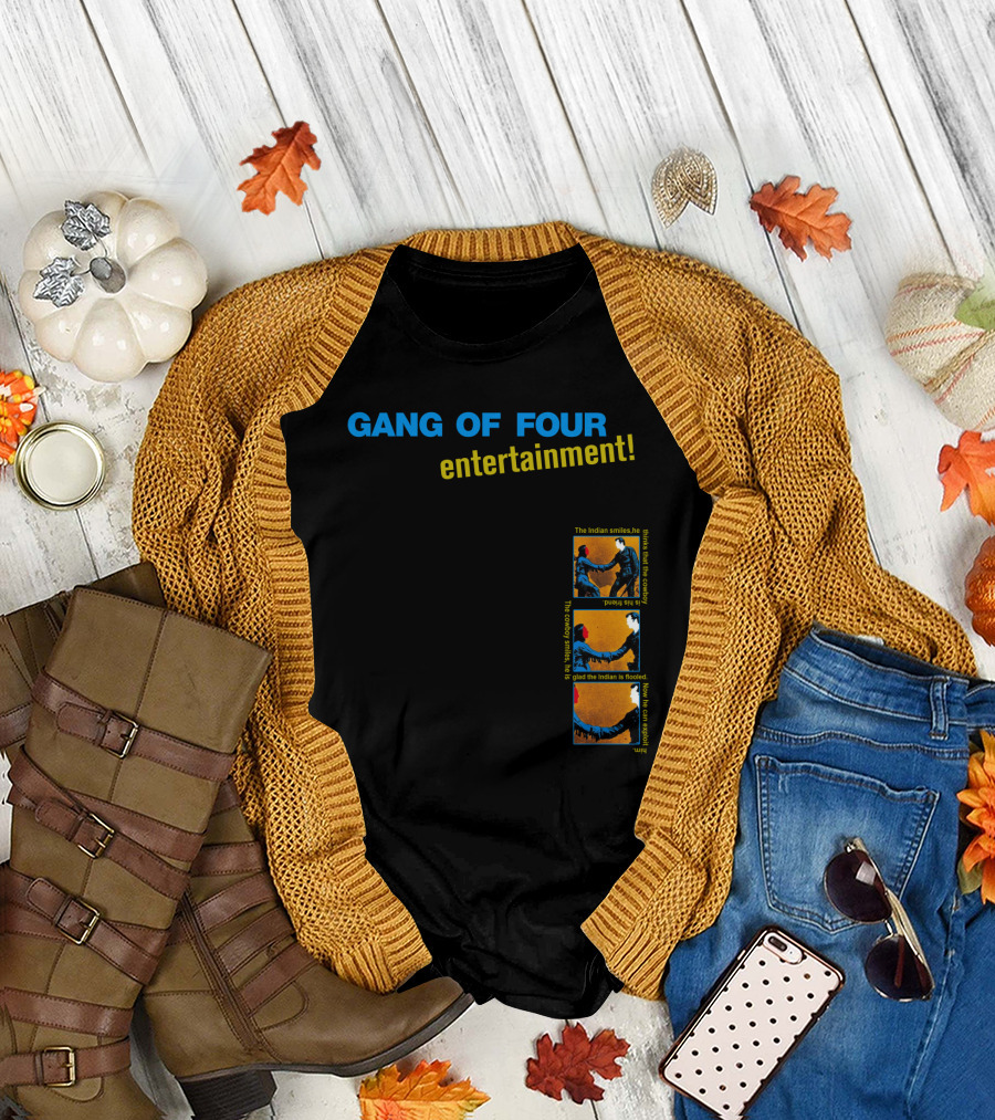 Gang of Four Entertainment Indian Smiles Band Concept T-Shirt