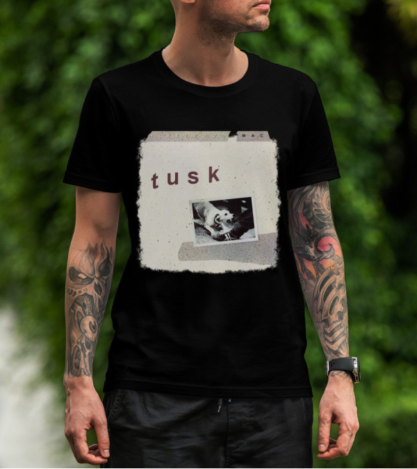 Fleetwood Mac Tusk Album Dog Photo Cover T-Shirt