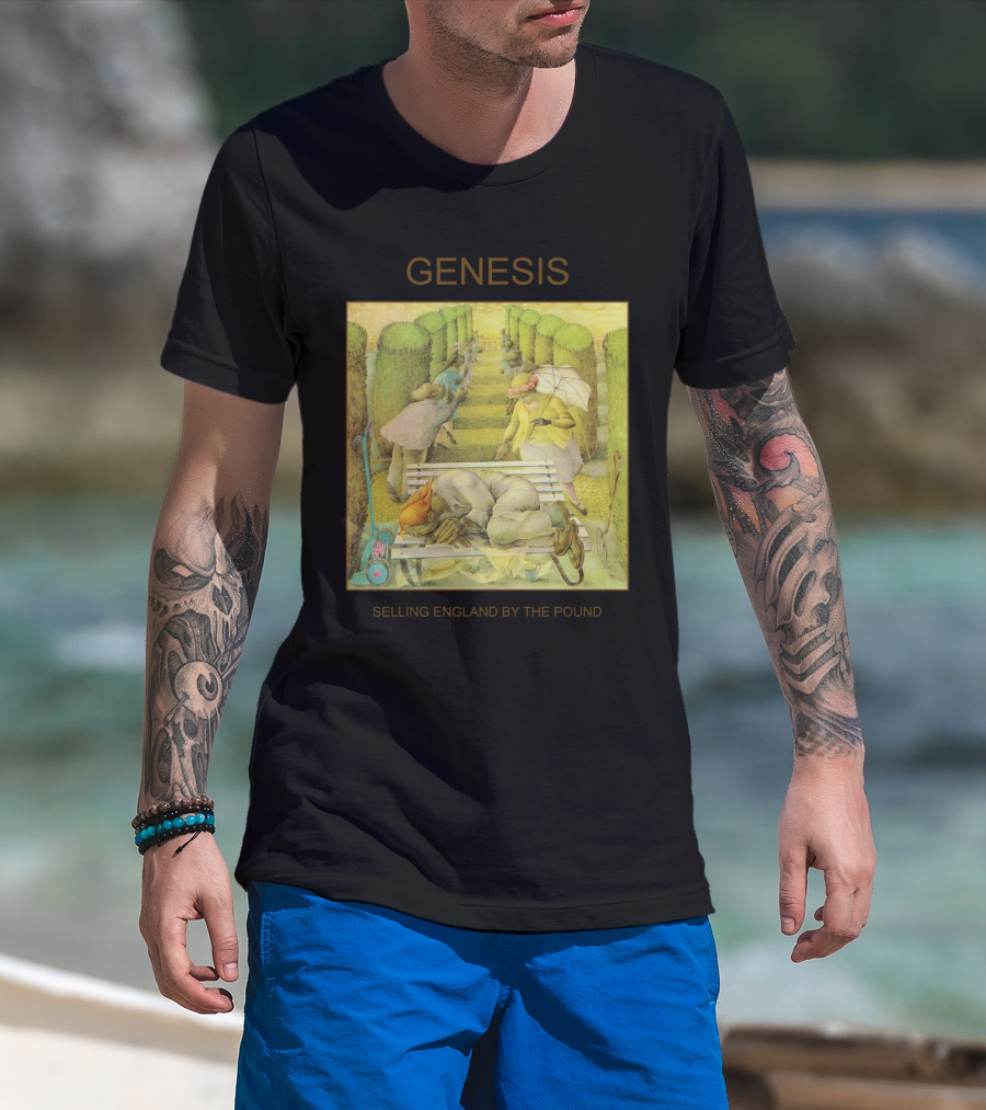Genesis Selling England By The Pound Vintage Album Cover Art T-Shirt