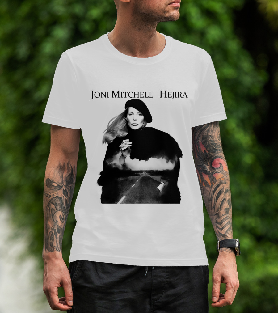 Joni Mitchell Hejira Album Cover Road T-Shirt