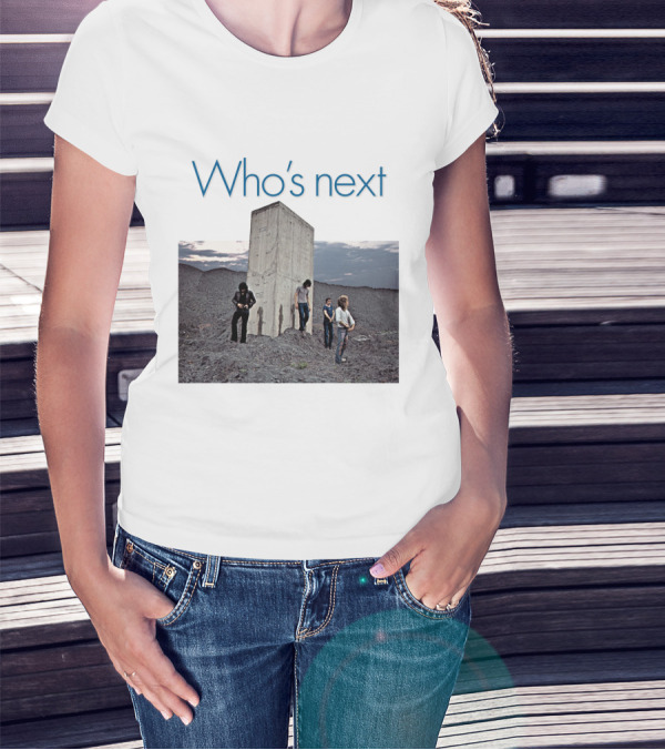 The Who Who's Next Album Cover 1971 Iconic Image T-Shirt