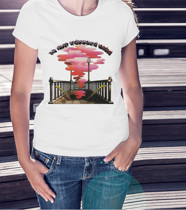 The Velvet Underground Loaded 1970 Album Subway Artwork Junction Brooklyn Uptown Via 8th Avenue Station T-Shirt