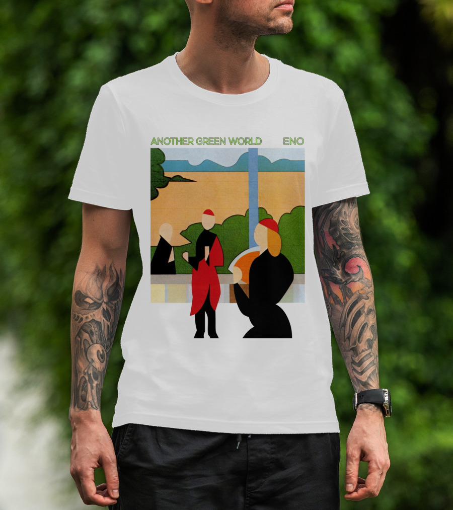 Another Green World Eno Album Artwork Geometric Figures T-Shirt