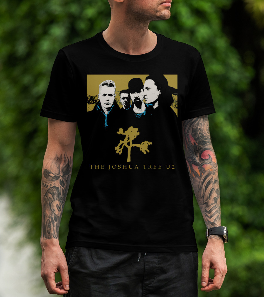 The Joshua Tree U2 Band Members Desert T-Shirt