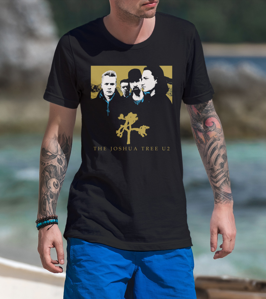 The Joshua Tree U2 Band Members Desert T-Shirt