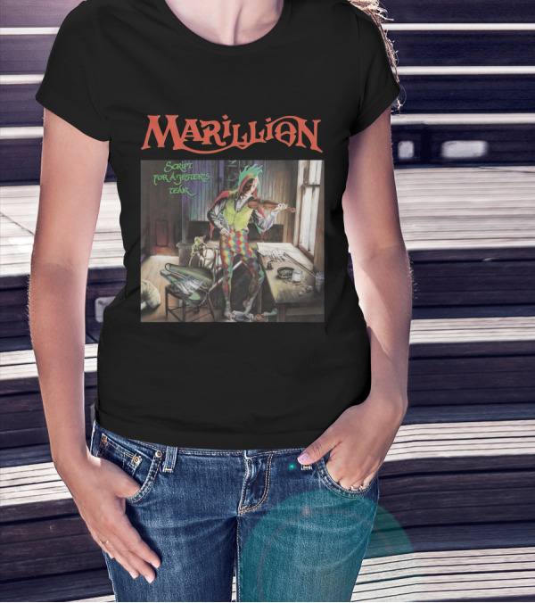 Marillion Script For A Jester's Tear Vintage Album T-Shirt