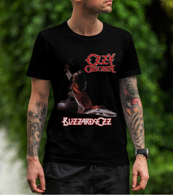 Ozzy Osbourne Blizzard Of Ozz Rock Album Art Classic T-Shirt
