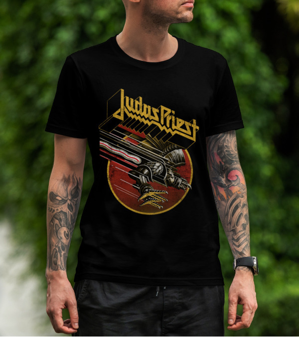 Judas Priest Screaming For Vengeance Album Cover Artwork 01 T-Shirt