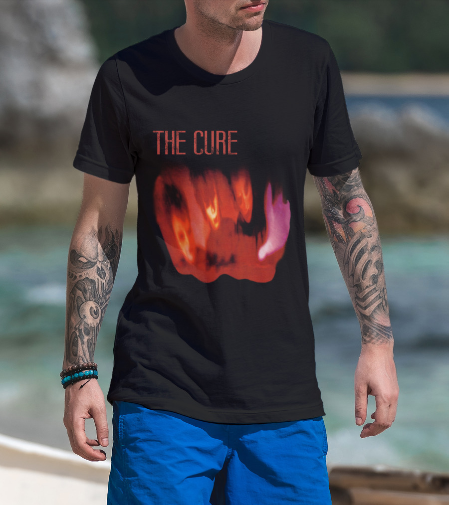 The Cure Pornography Album Cover Art T-Shirt
