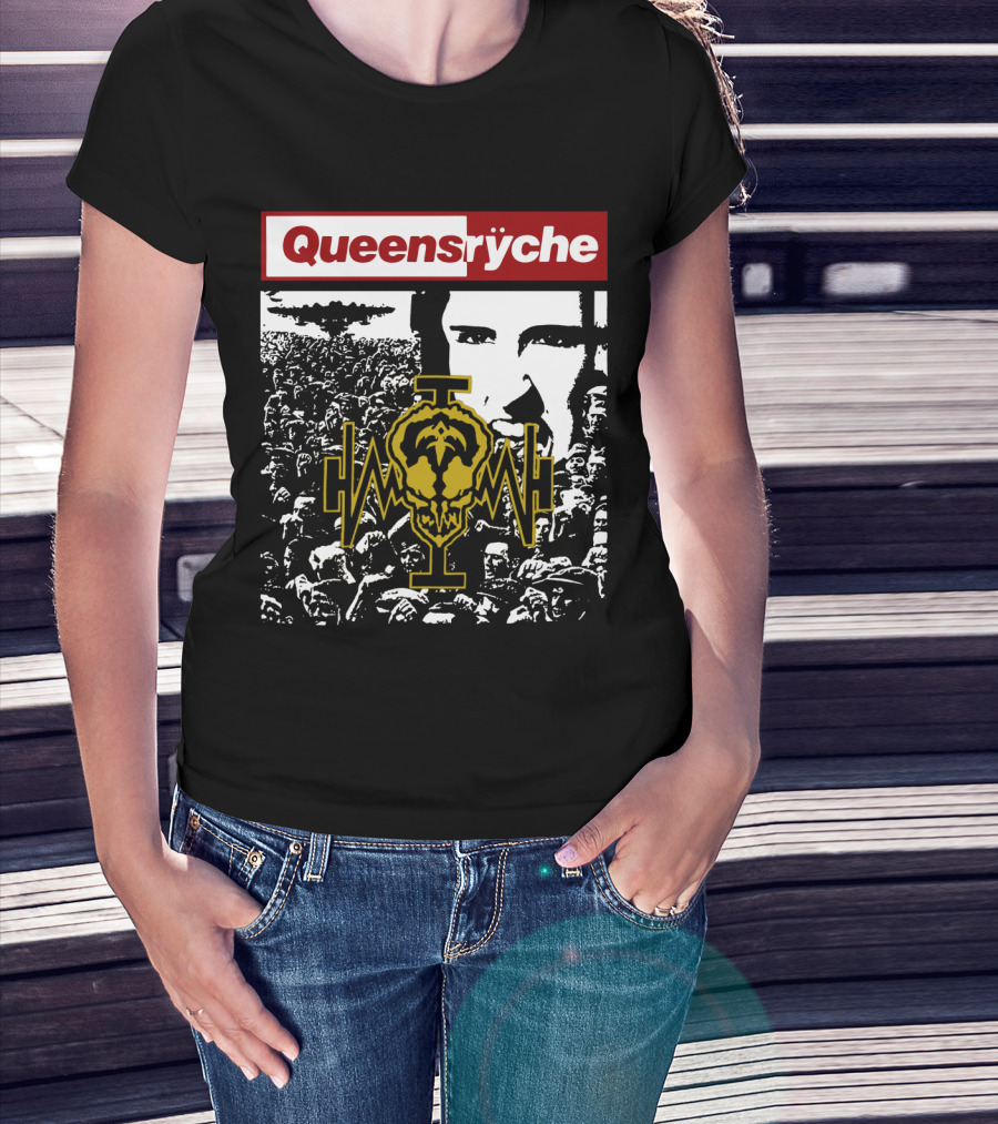 Queensrÿche Operation Mindcrime Album Artwork Iconic Skull T-Shirt