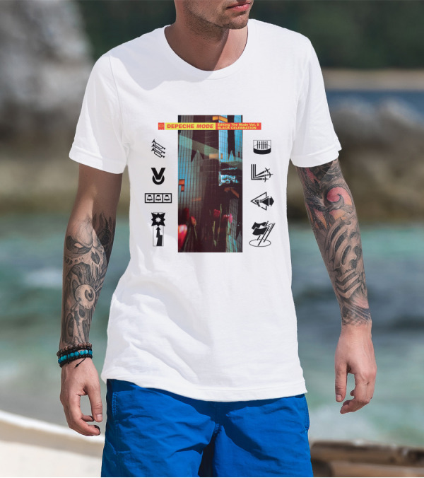 DEPECHE MODE Editing The Mode Vol. 5 Black T-Shirt