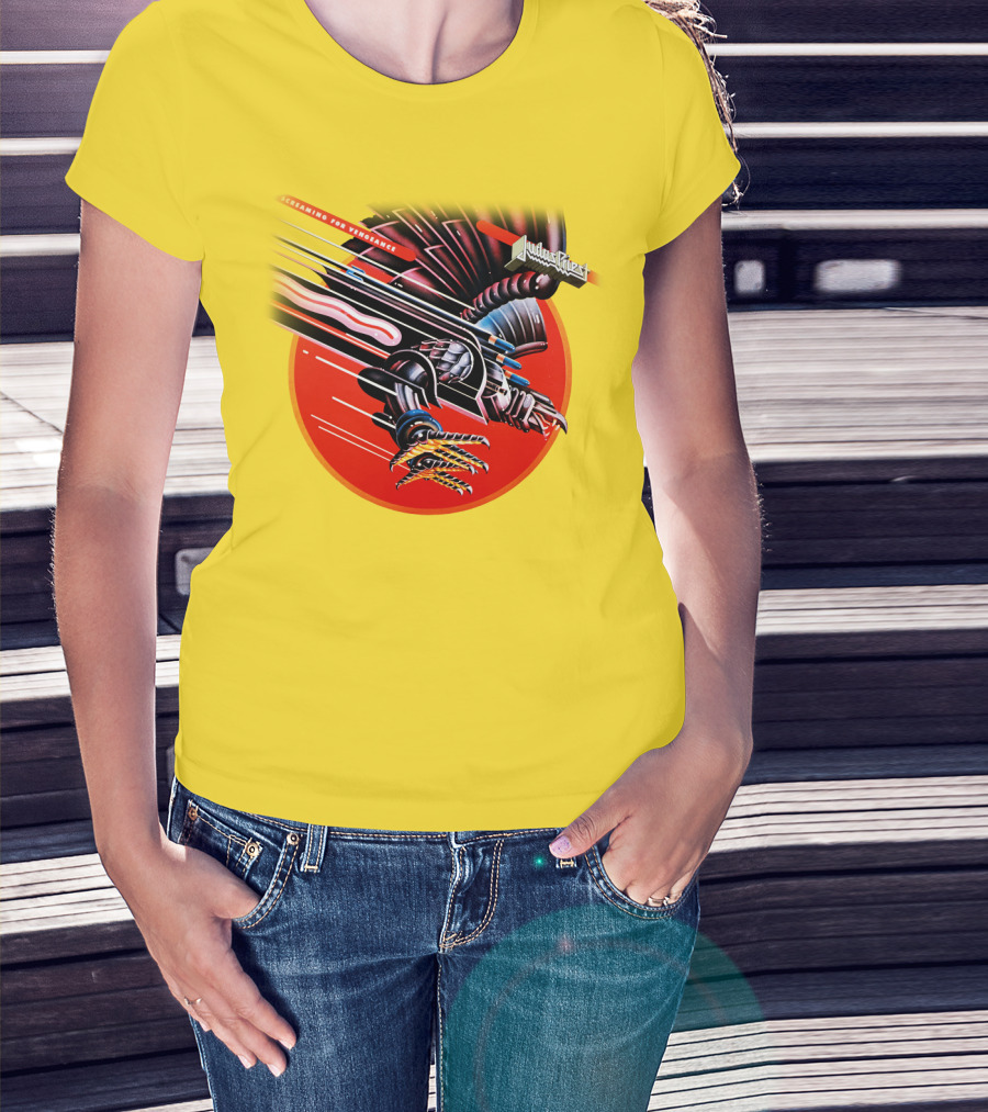 Judas Priest Screaming For Vengeance Metal Eagle T-Shirt