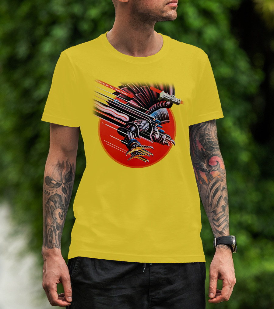 Judas Priest Screaming For Vengeance Metal Eagle T-Shirt