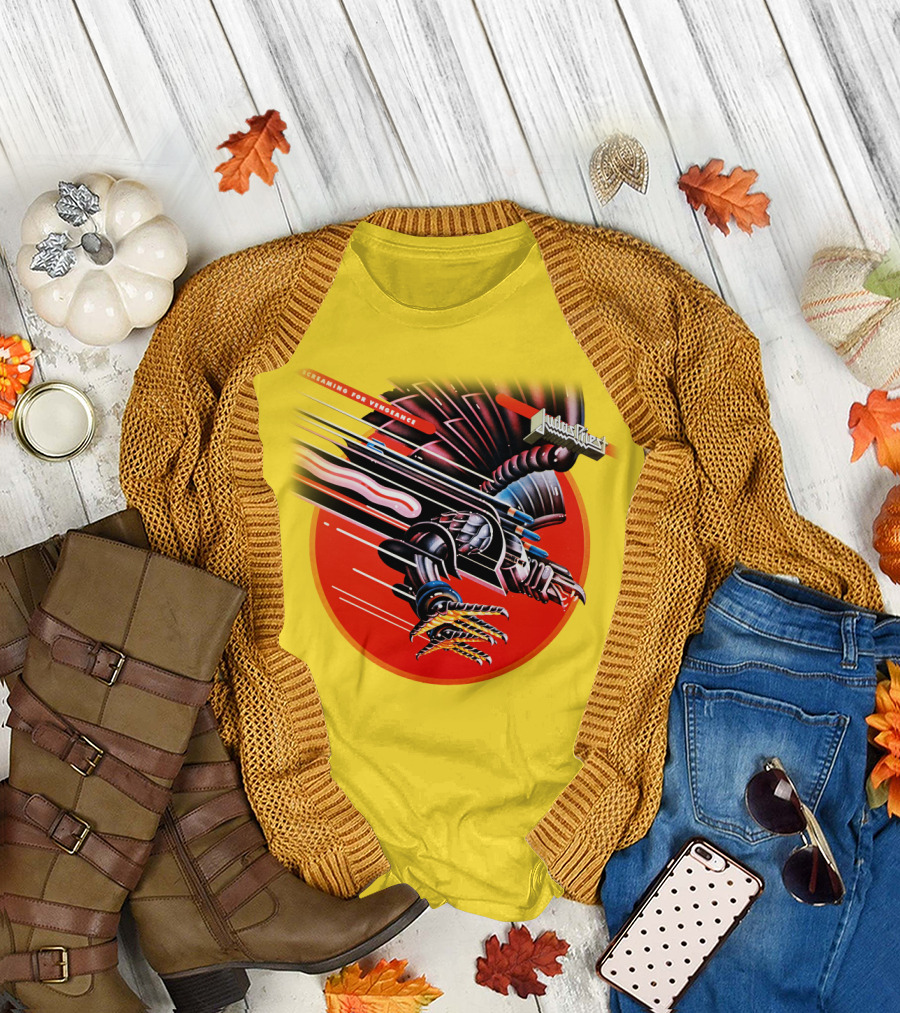 Judas Priest Screaming For Vengeance Metal Eagle T-Shirt