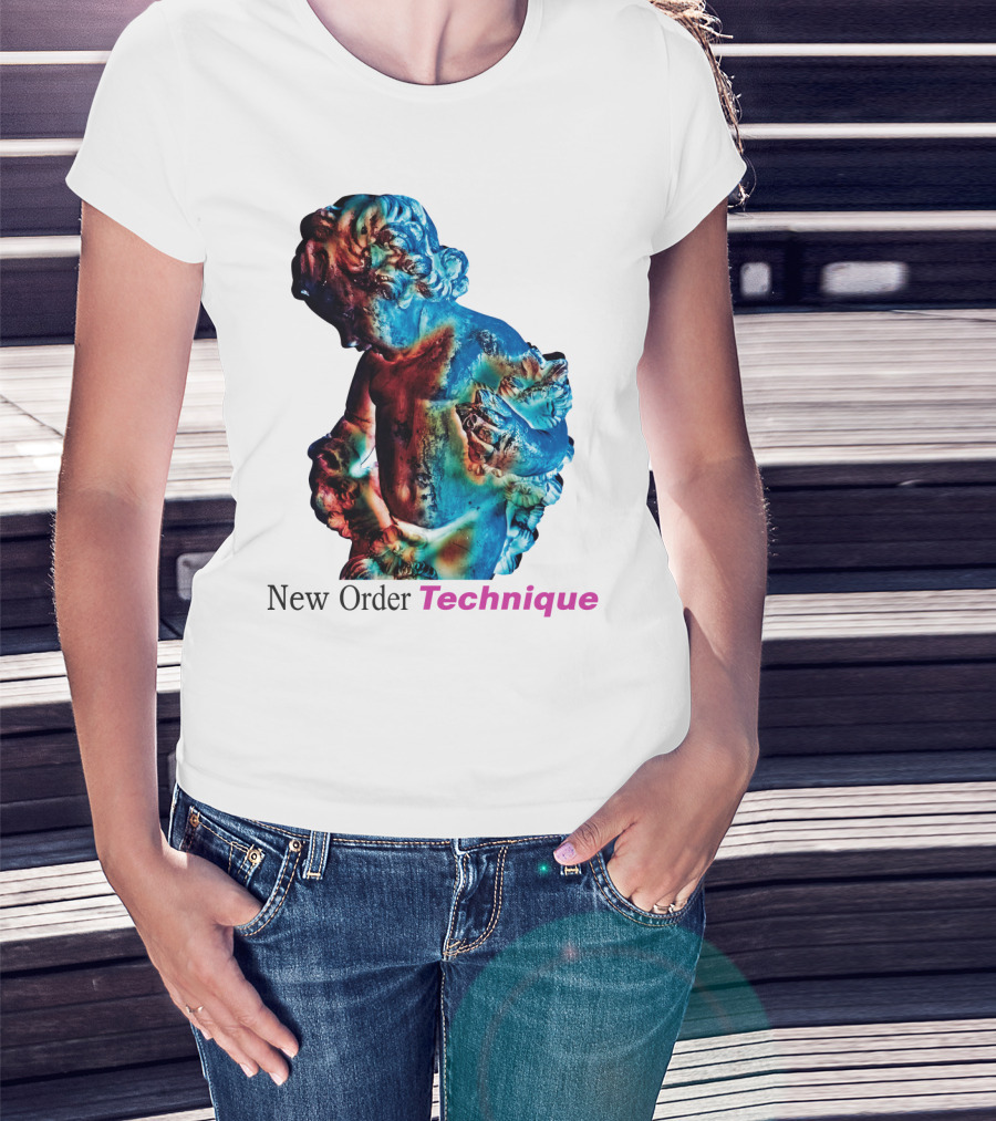 New Order Technique Album Sculpture T-Shirt