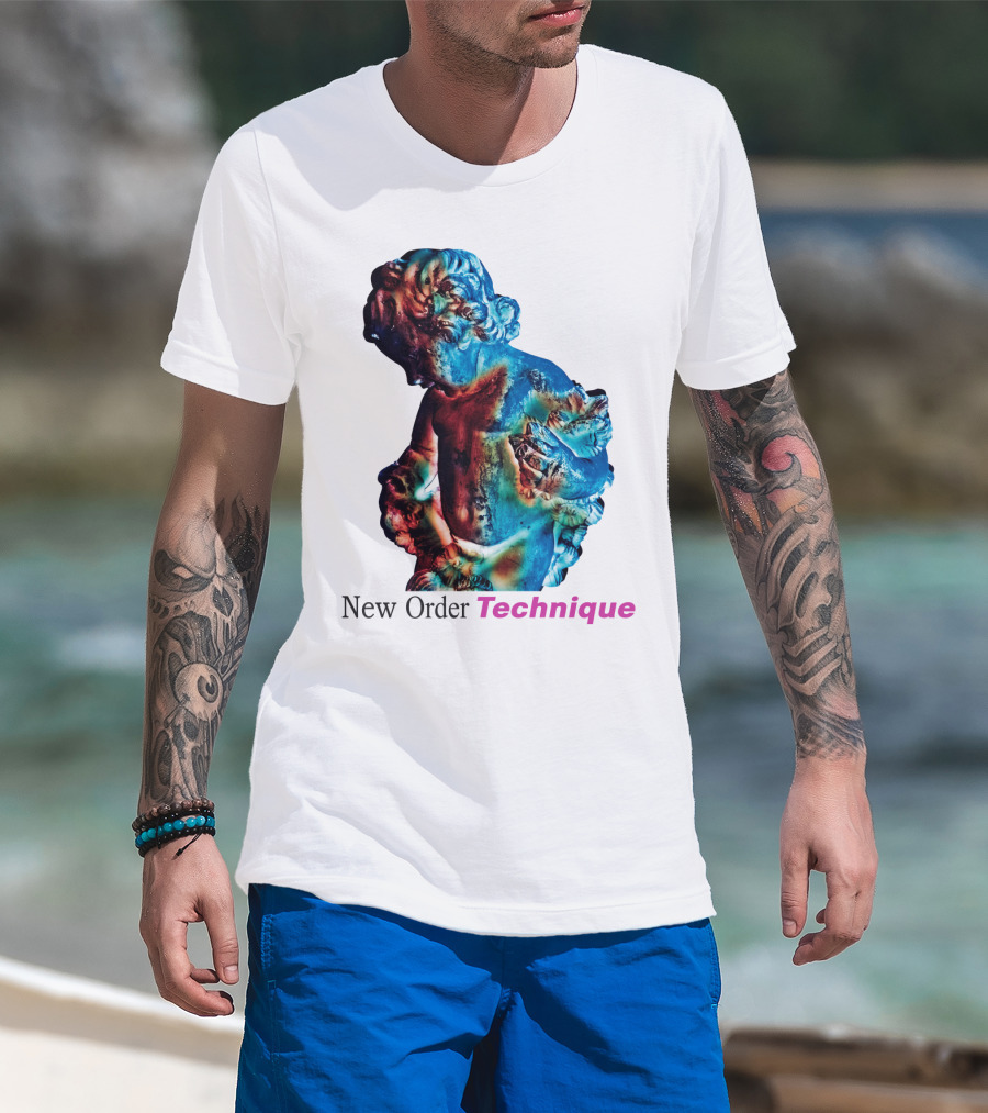 New Order Technique Album Sculpture T-Shirt