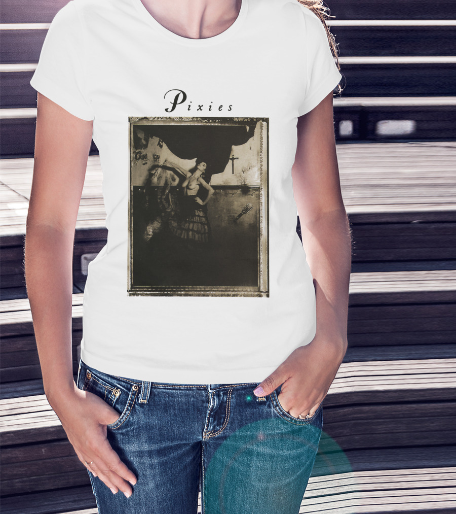 Pixies Surfer Rosa Album Cover Vintage Aesthetic T-Shirt