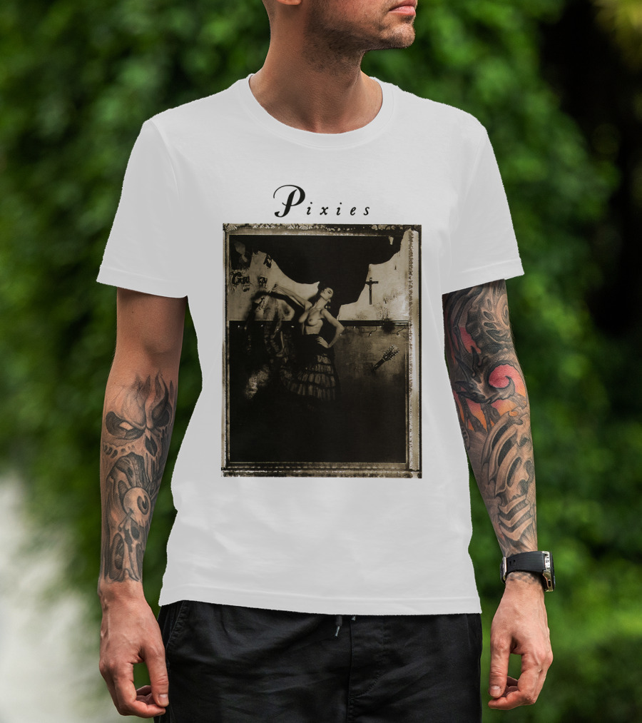 Pixies Surfer Rosa Album Cover Vintage Aesthetic T-Shirt