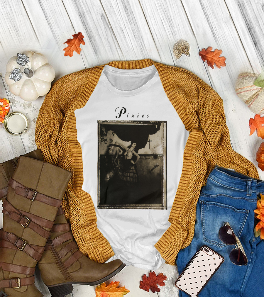 Pixies Surfer Rosa Album Cover Vintage Aesthetic T-Shirt