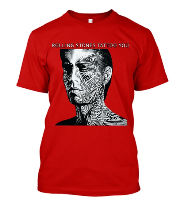 Rolling Stones Tattoo You Face Art T-Shirt