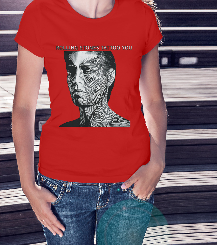 Rolling Stones Tattoo You Face Art T-Shirt