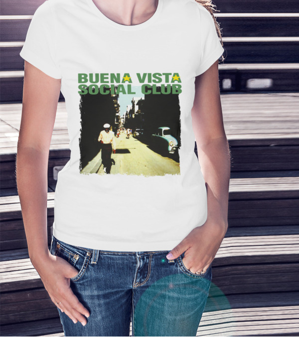 Buena Vista Social Club Vintage Havana Street Scene T-Shirt
