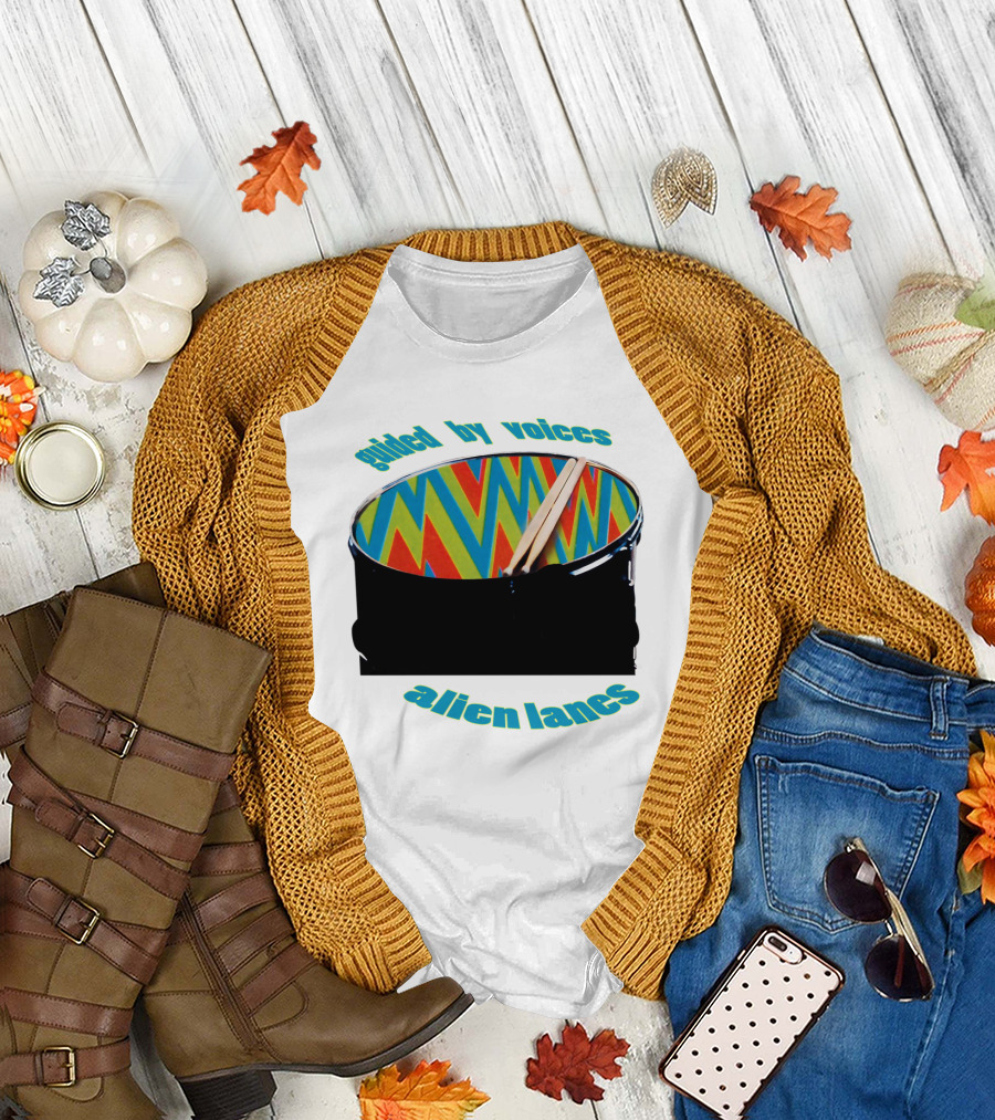 Guided By Voices Alien Lanes Drum T-Shirt