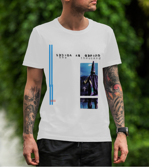 Guided By Voices Bee Thousand Wizard Reflection Retro Album Cover T-Shirt