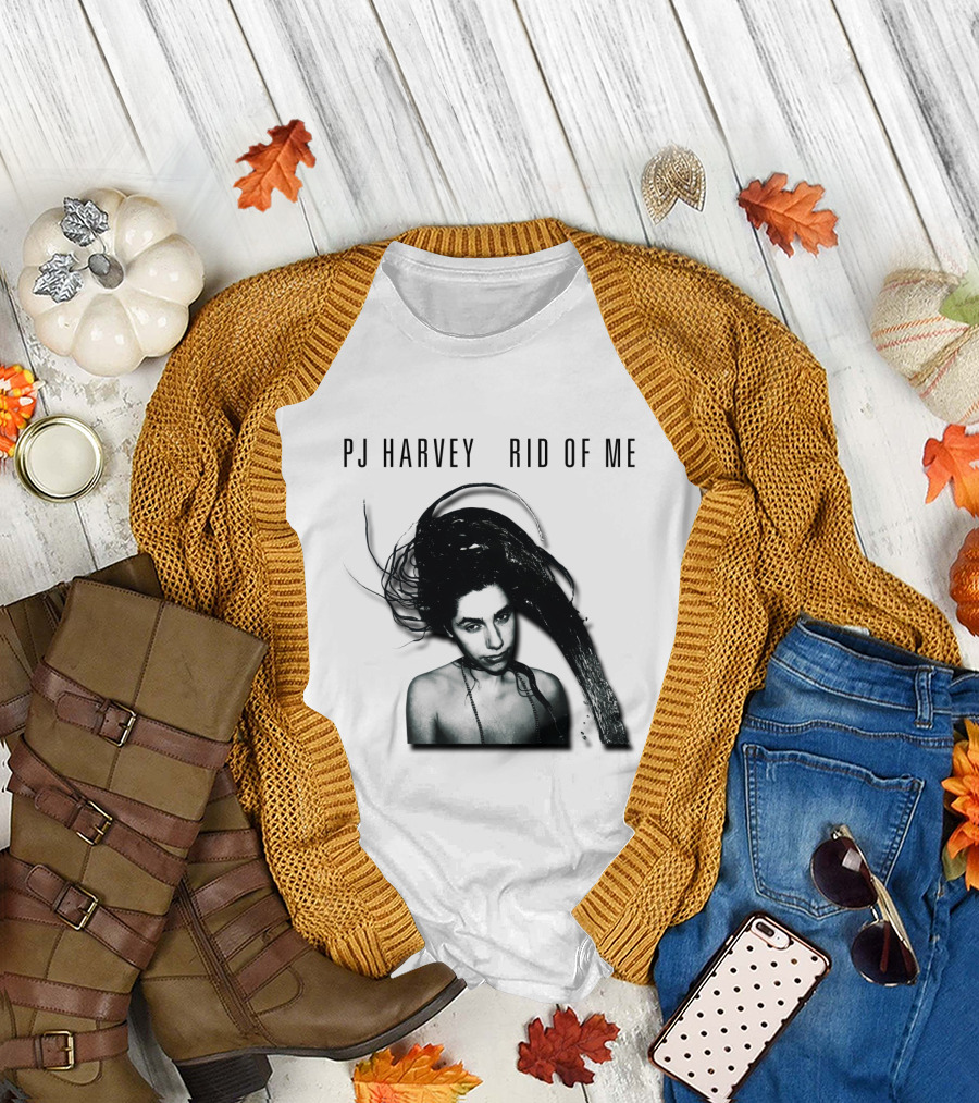 PJ Harvey Rid of ME Album Cover T-Shirt