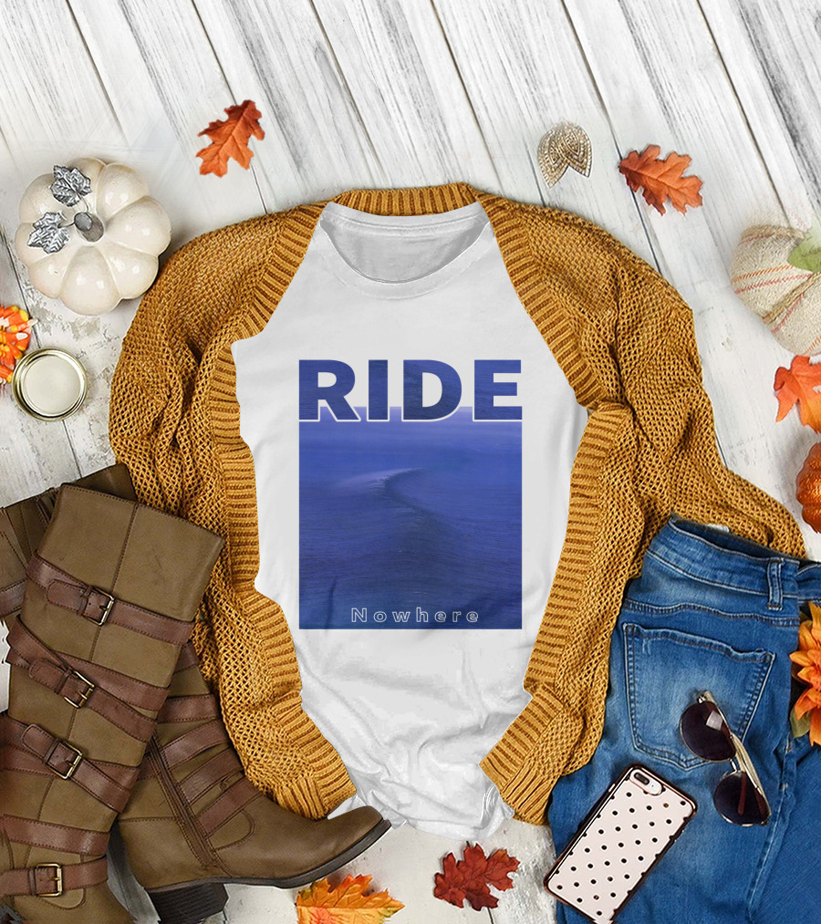 Ride Nowhere Shoegaze Album Cover T-Shirt