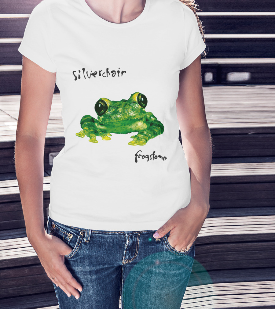 Silverchair Frogstomp Frog Green Eyes T-Shirt