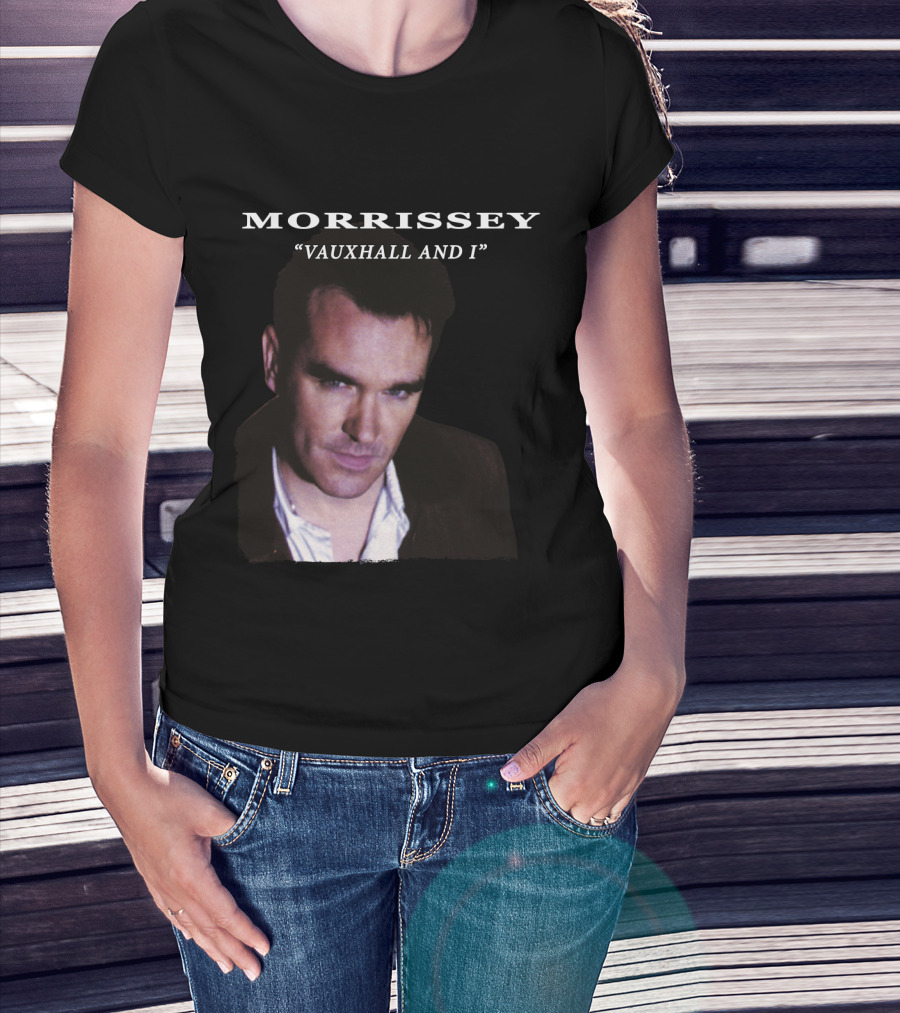 Morrissey Vauxhall And I Album Cover T-Shirt