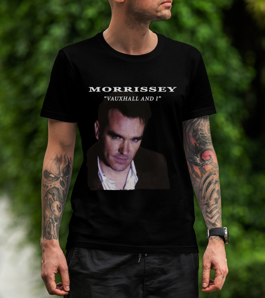 Morrissey Vauxhall And I Album Cover T-Shirt