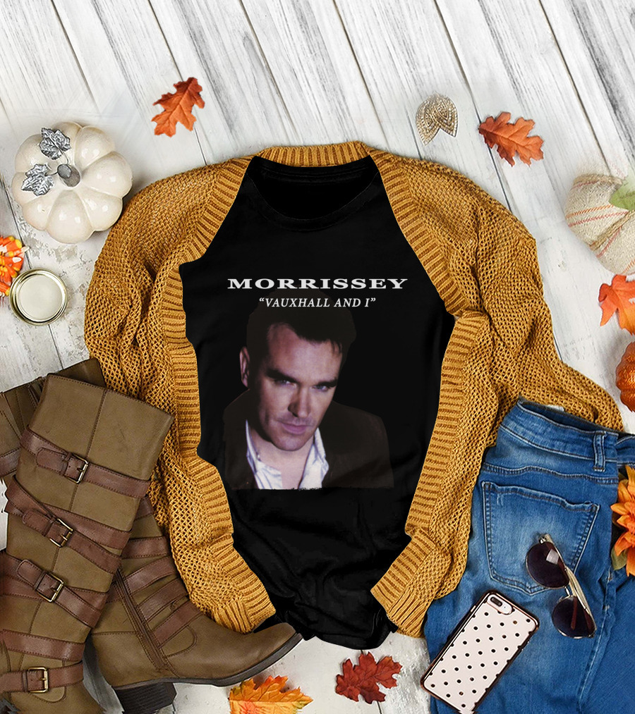 Morrissey Vauxhall and I Album Cover T-Shirt