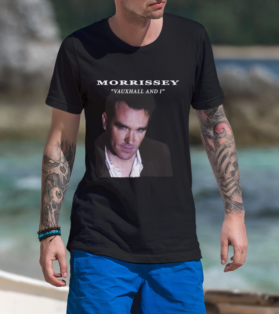 Morrissey Vauxhall And I Album Cover T-Shirt
