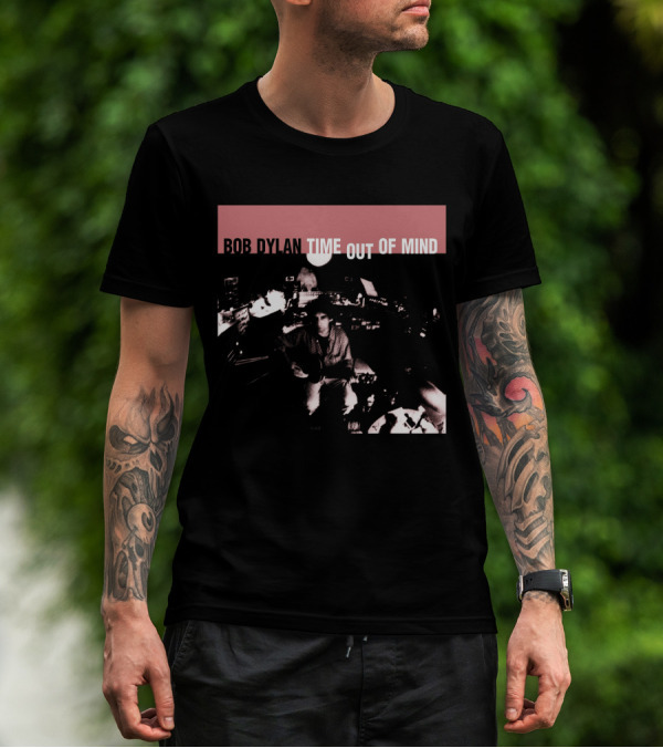 Bob Dylan Time Out Of Mind Album Cover Studio Session T-Shirt