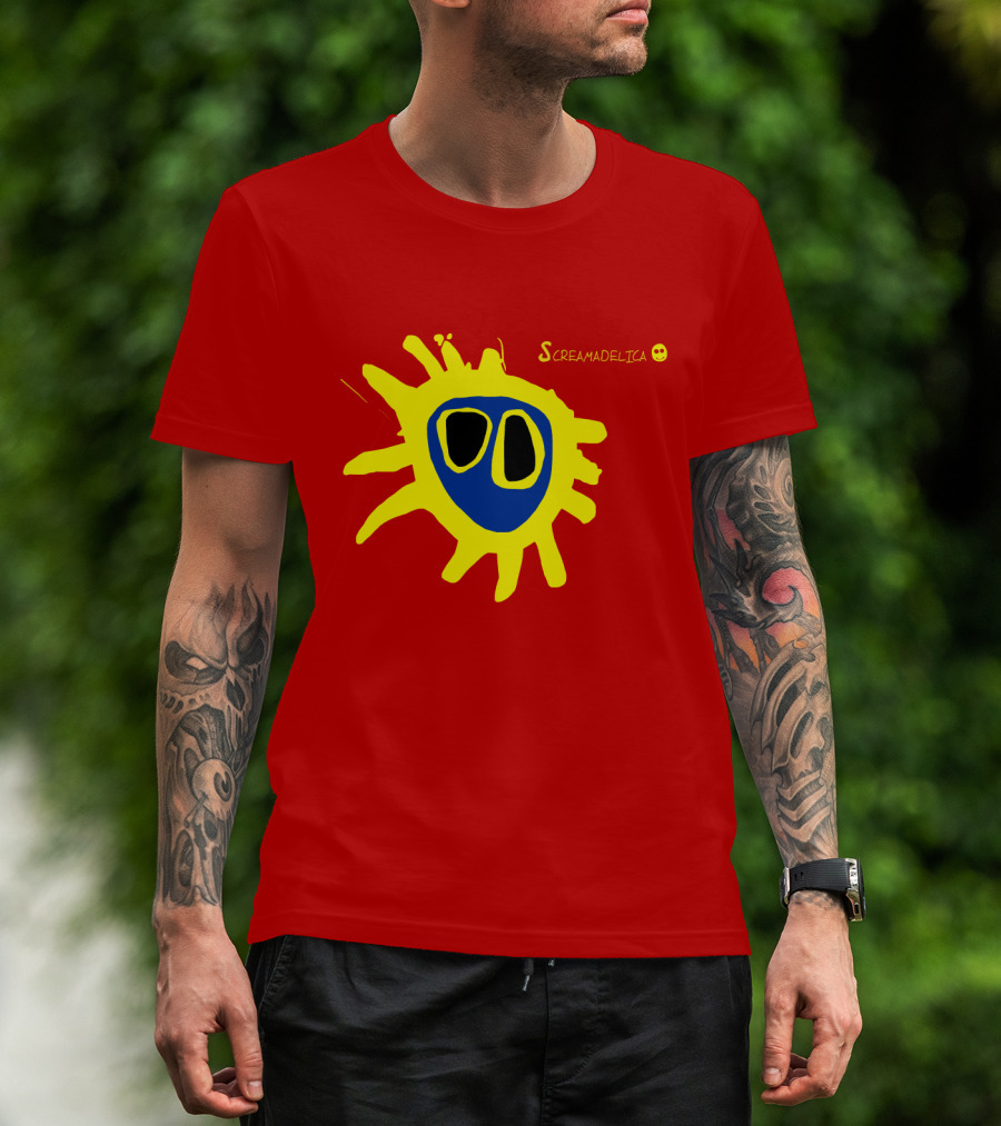 Primal Scream Screamadelica Iconic Sunburst T-Shirt