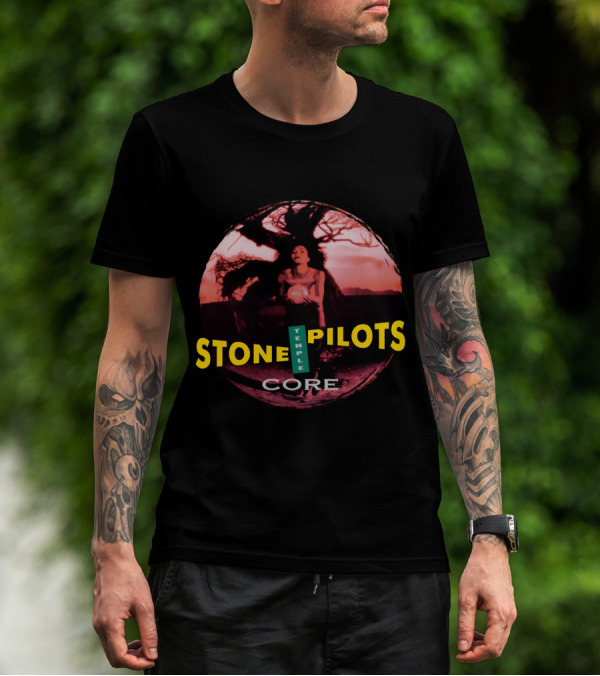 Stone Temple Pilots Core Album Cover T-Shirt