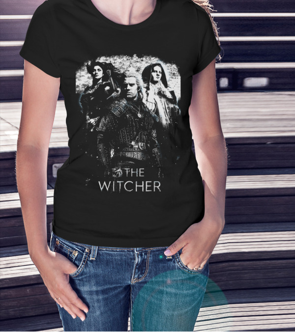 The Witcher Geralt Yennefer And Ciri Magical Adventure T-Shirt