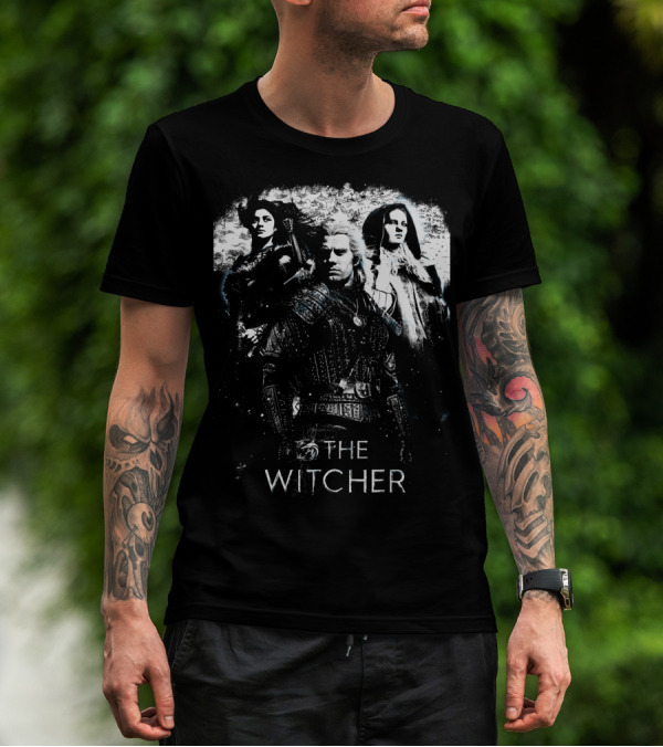 The Witcher Geralt Yennefer And Ciri Magical Adventure T-Shirt