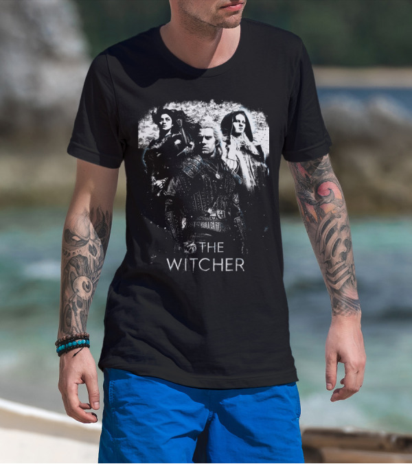 The Witcher Geralt Yennefer And Ciri Magical Adventure T-Shirt