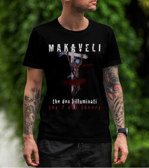 Makaveli The Don Killuminati The 7 Day Theory Album T-Shirt