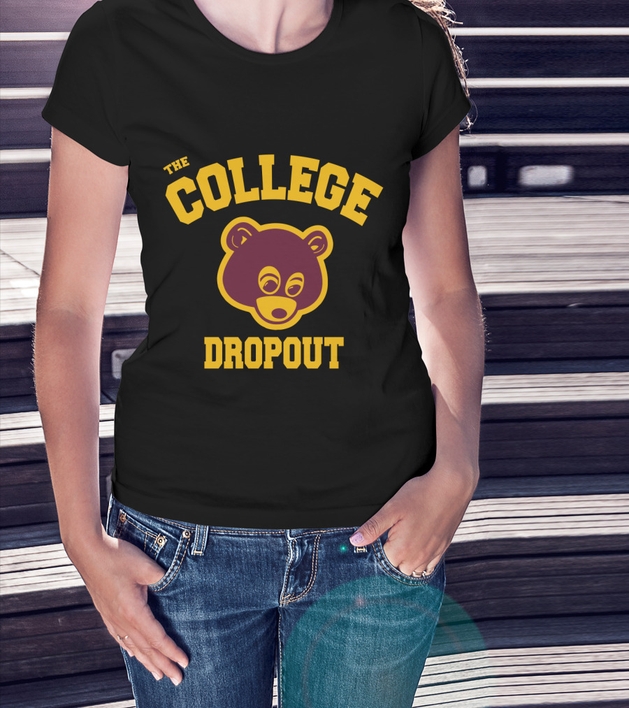 The College Dropout Kanye West Bear T-Shirt