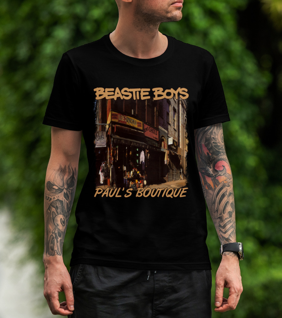 Beastie Boys Paul's Boutique Album Cover Urban Street Scene T-Shirt