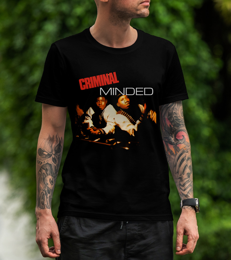 Boogie Down Productions Criminal Minded 1987 Album Cover T-Shirt