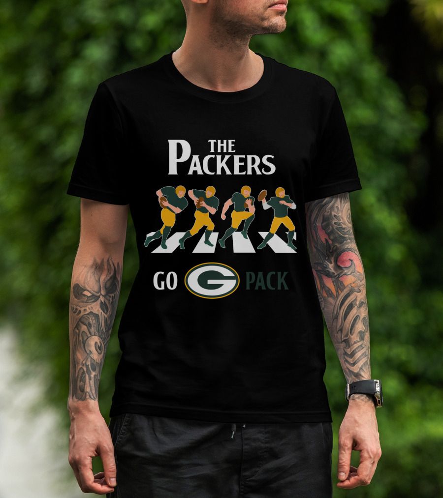The Packers Go Pack Abbey Road T-Shirt