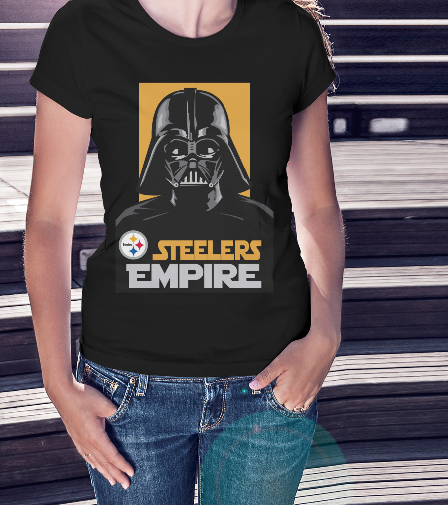 Steelers Empire Darth Vader Pittsburgh Steelers T-Shirt