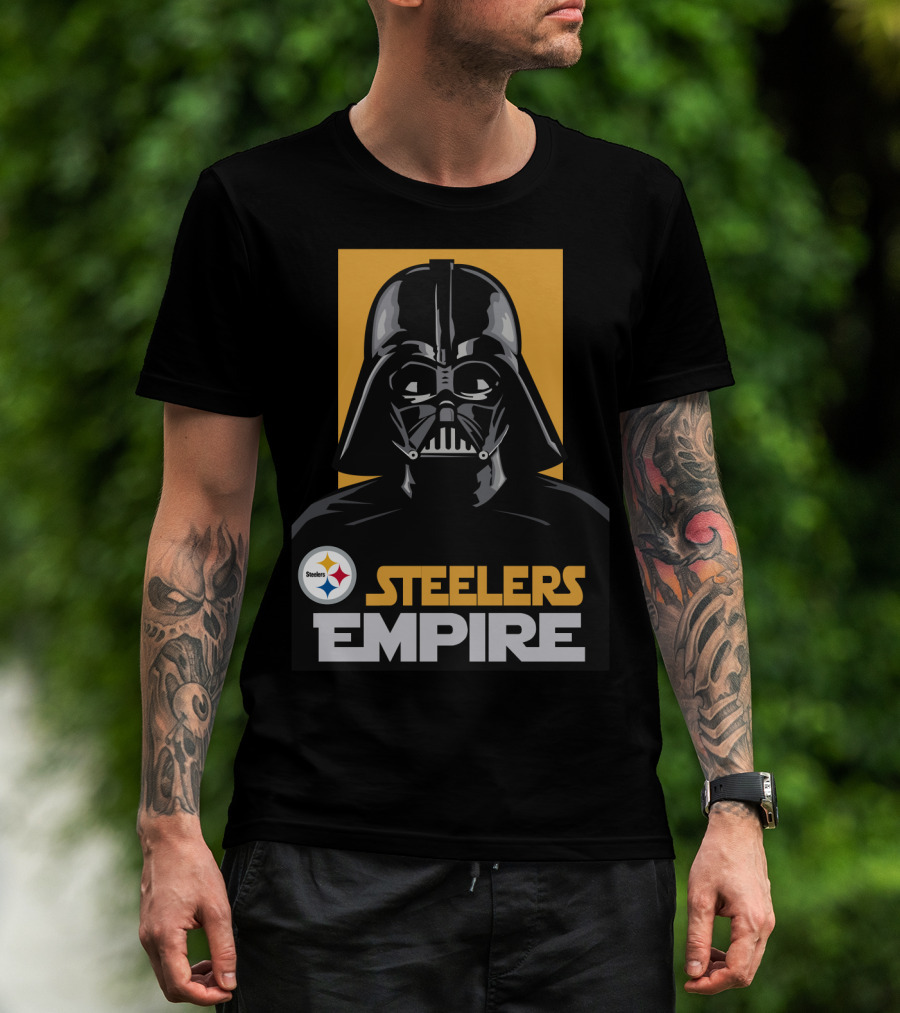 Steelers Empire Darth Vader Pittsburgh Steelers T-Shirt